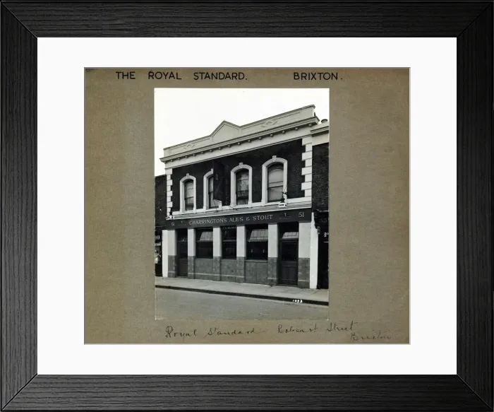 Framed Print : Photograph of Royal Standard PH, Brixton, London Framed Print : Photograph of Royal Standard PH, Brixton, London