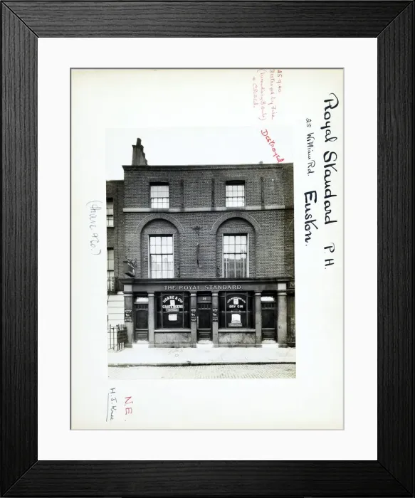 Framed Print : Photograph of Royal Standard PH, Euston, London Framed Print : Photograph of Royal Standard PH, Euston, London