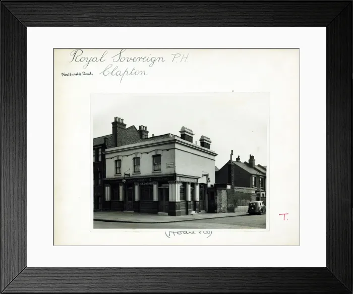 Framed Print : Photograph of Royal Sovereign PH, Clapton, London Framed Print : Photograph of Royal Sovereign PH, Clapton, London