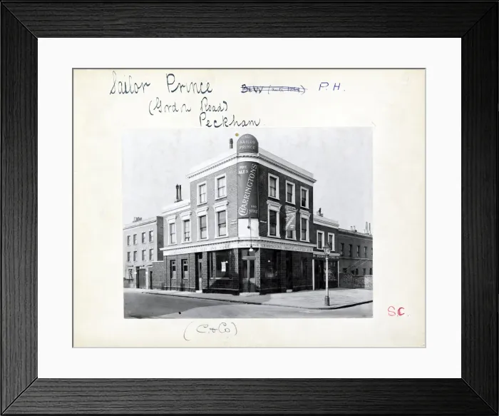 Framed Print : Photograph of Sailor Prince PH, Peckham, London Framed Print : Photograph of Sailor Prince PH, Peckham, London
