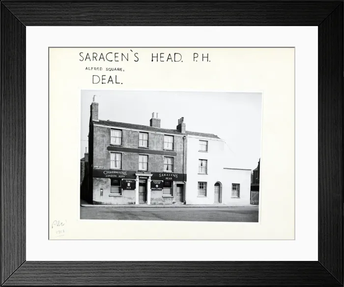 Framed Print : Photograph of Saracens Head PH, Deal, Kent Framed Print : Photograph of Saracens Head PH, Deal, Kent