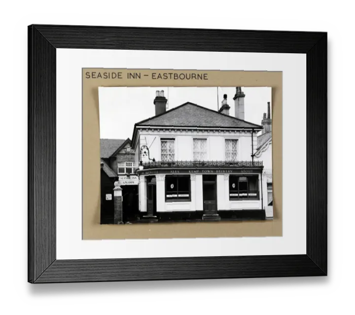 Framed Print : Photograph of Seaside Inn, Eastbourne, Sussex Framed Print : Photograph of Seaside Inn, Eastbourne, Sussex