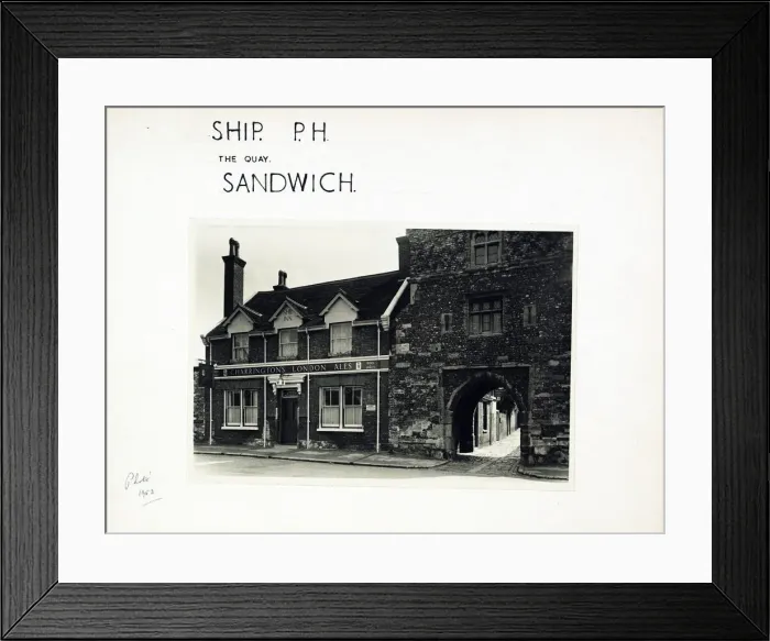 Framed Print : Photograph of Ship PH, Sandwich, Kent Framed Print : Photograph of Ship PH, Sandwich, Kent