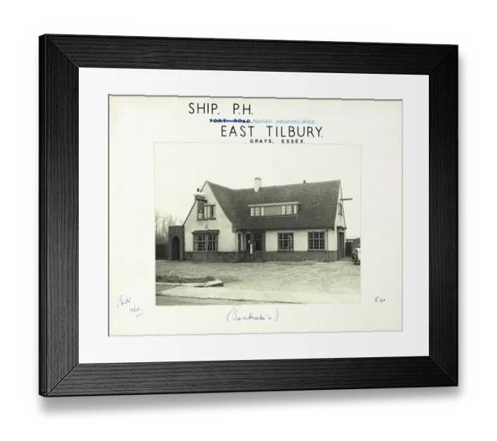 Framed Print : Photograph of Ship PH, Tilbury (New), Essex Framed Print : Photograph of Ship PH, Tilbury (New), Essex