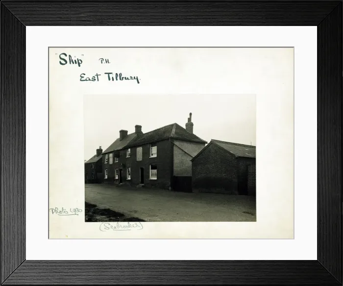 Framed Print : Photograph of Ship PH, Tilbury (Old), Essex Framed Print : Photograph of Ship PH, Tilbury (Old), Essex