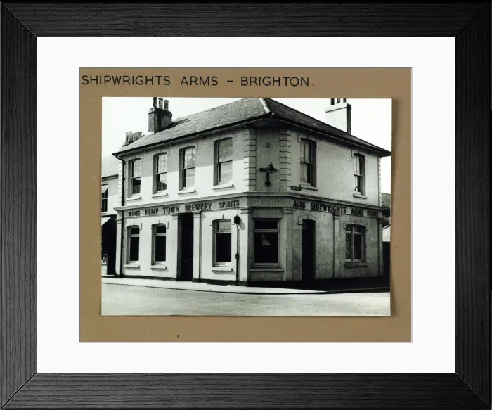 Framed Print : Photograph of Shipwrights Arms, Brighton, Sussex Framed Print : Photograph of Shipwrights Arms, Brighton, Sussex