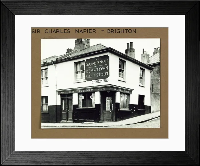 Framed Print : Photograph of Sir Charles Napier PH, Brighton, Sussex Framed Print : Photograph of Sir Charles Napier PH, Brighton, Sussex