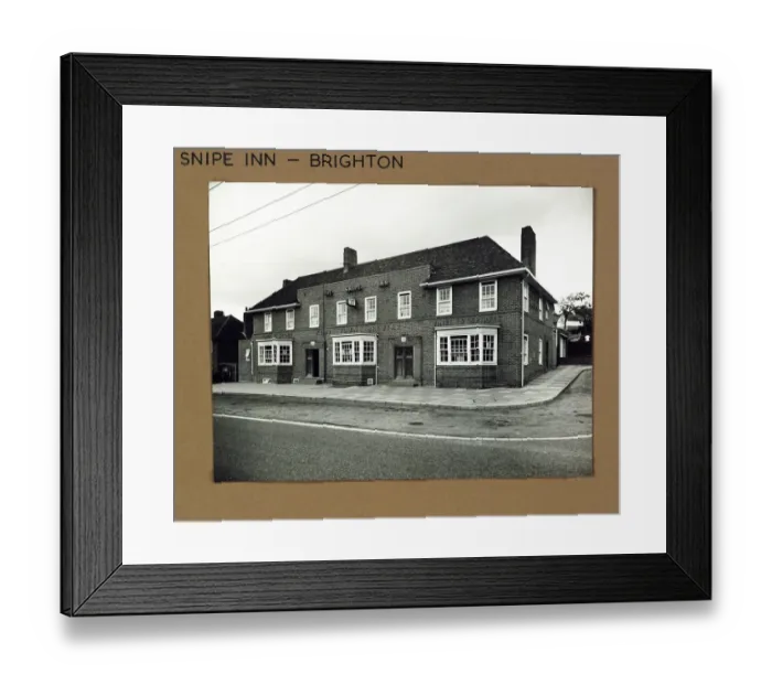 Framed Print : Photograph of Snipe Inn, Brighton, Sussex Framed Print : Photograph of Snipe Inn, Brighton, Sussex