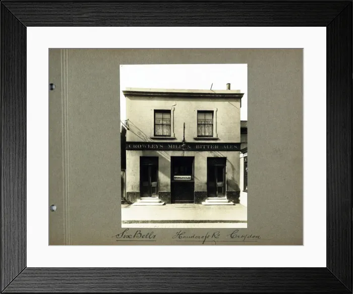 Framed Print : Photograph of Six Bells PH, Croydon, Surrey Framed Print : Photograph of Six Bells PH, Croydon, Surrey