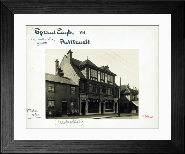 Framed Print : Photograph of Spread Eagle PH, Prittlewell, Essex Framed Print : Photograph of Spread Eagle PH, Prittlewell, Essex