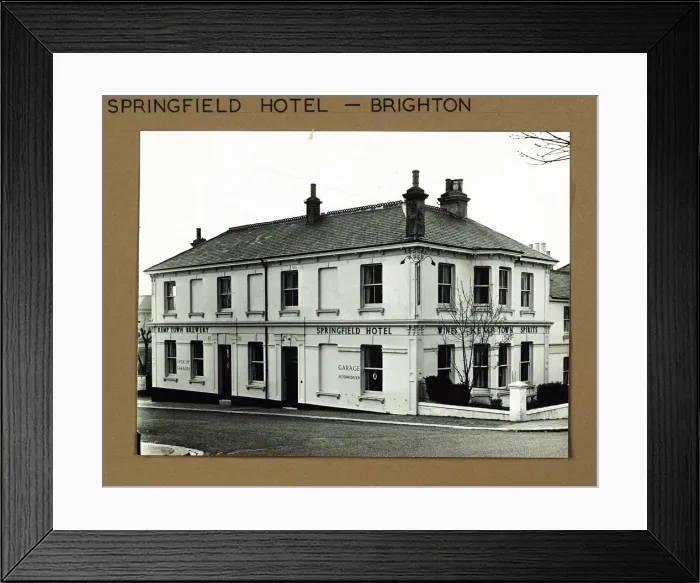 Framed Print : Photograph of Springfield Hotel, Brighton, Sussex Framed Print : Photograph of Springfield Hotel, Brighton, Sussex