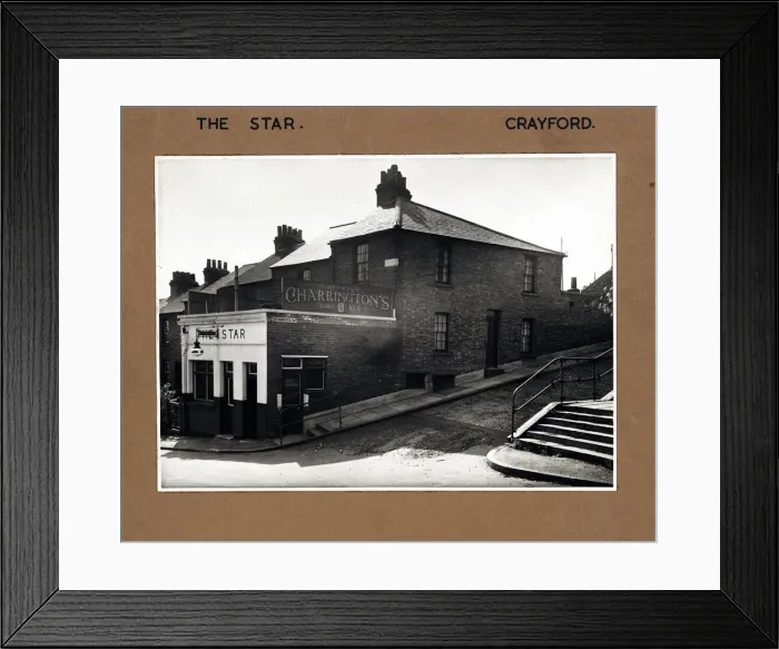 Framed Print : Photograph of Star PH, Crayford, Greater London Framed Print : Photograph of Star PH, Crayford, Greater London