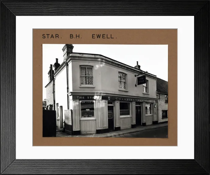 Framed Print : Photograph of Star PH, Ewell, Surrey Framed Print : Photograph of Star PH, Ewell, Surrey