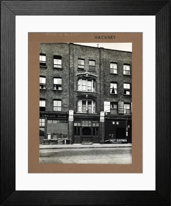 Framed Print : Photograph of Star of the East PH, Hackney, London Framed Print : Photograph of Star of the East PH, Hackney, London