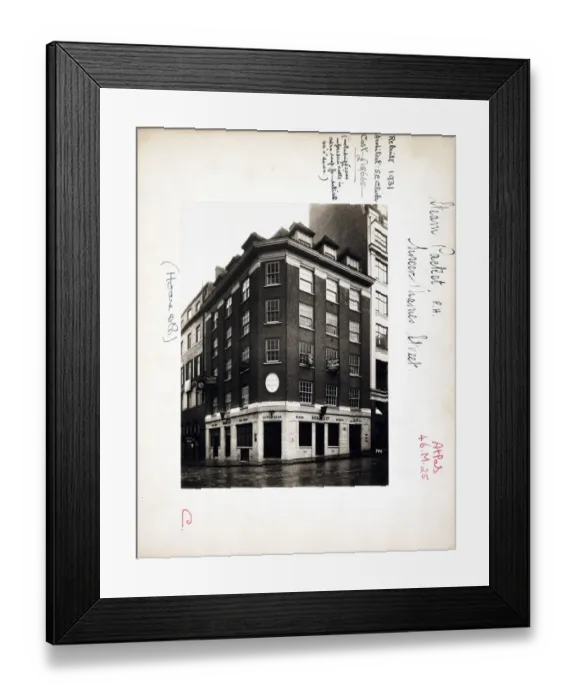 Framed Print : Photograph of Steam Packet PH, St Magnes Martyr, London Framed Print : Photograph of Steam Packet PH, St Magnes Martyr, London