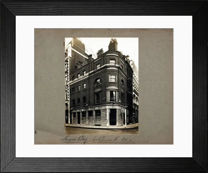 Framed Print : Photograph of Sugar Loaf PH, City, London Framed Print : Photograph of Sugar Loaf PH, City, London