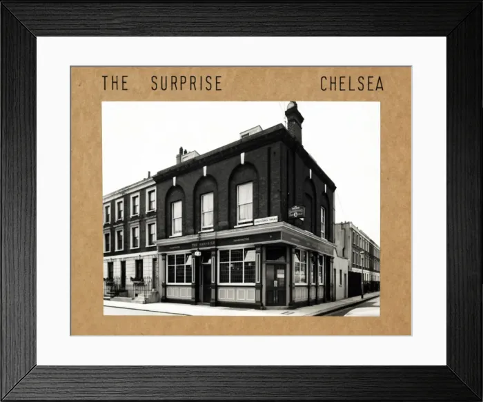 Framed Print : Photograph of Surprise PH, Chelsea, London Framed Print : Photograph of Surprise PH, Chelsea, London