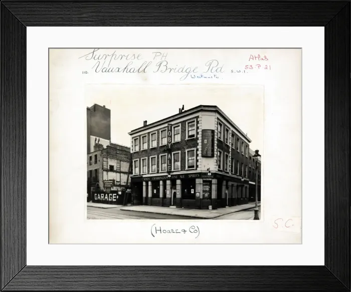 Framed Print : Photograph of Surprise PH, Westminster, London Framed Print : Photograph of Surprise PH, Westminster, London