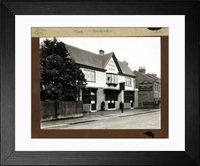 Framed Print : Photograph of Sussex Arms, Twickenham (New), Greater London Framed Print : Photograph of Sussex Arms, Twickenham (New), Greater London
