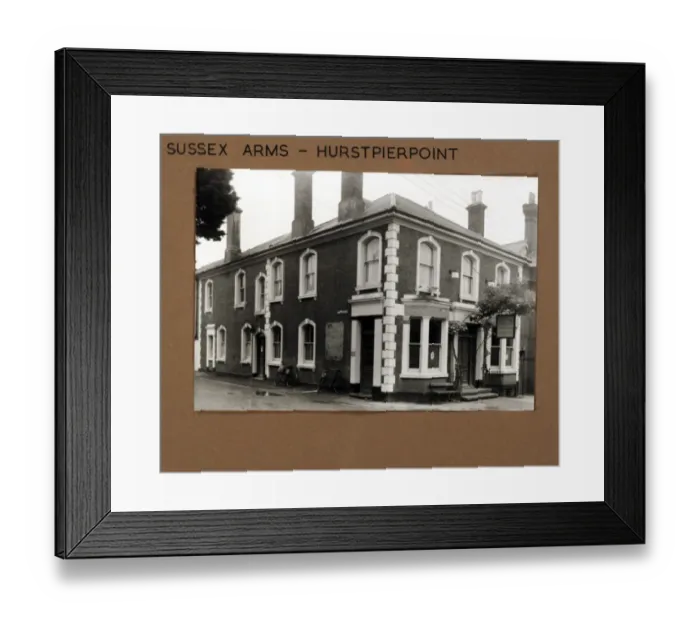 Framed Print : Photograph of Sussex Arms, Hurstpierpoint, Sussex Framed Print : Photograph of Sussex Arms, Hurstpierpoint, Sussex