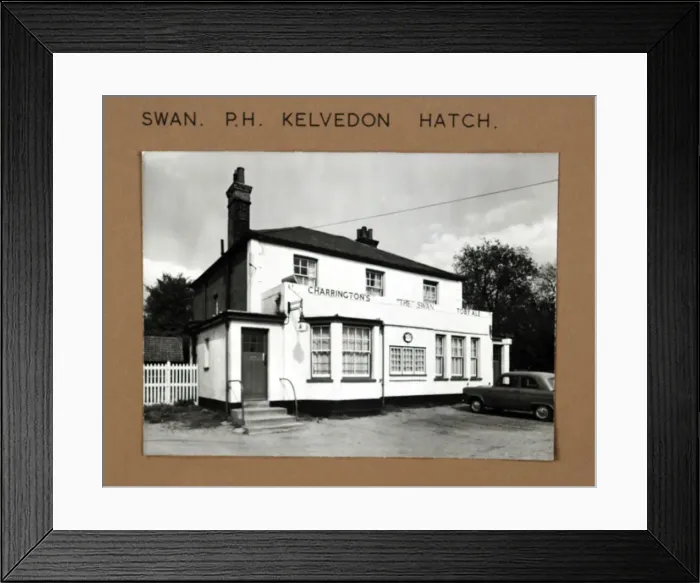 Framed Print : Photograph of Swan PH, Kelvedon Hatch, Essex Framed Print : Photograph of Swan PH, Kelvedon Hatch, Essex