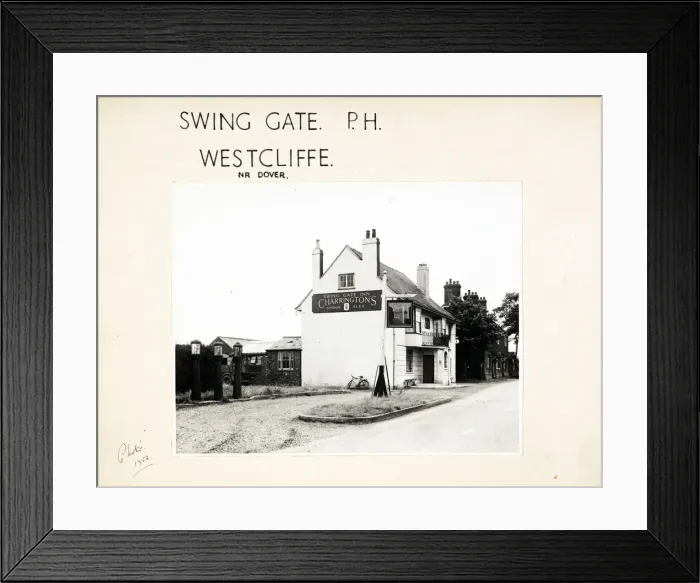 Framed Print : Photograph of Swing Gate PH, West Cliffe, Kent Framed Print : Photograph of Swing Gate PH, West Cliffe, Kent