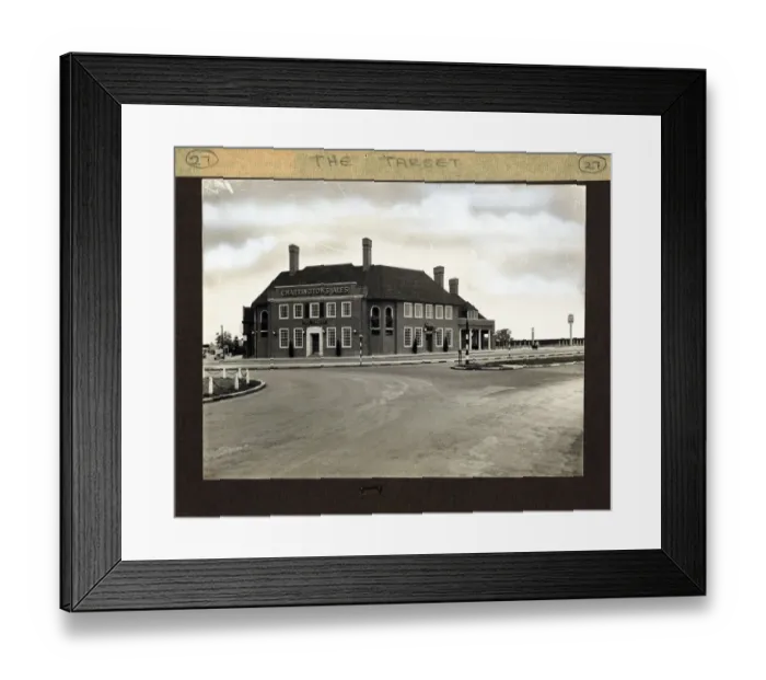 Framed Print : Photograph of Target PH, Northolt (New), London