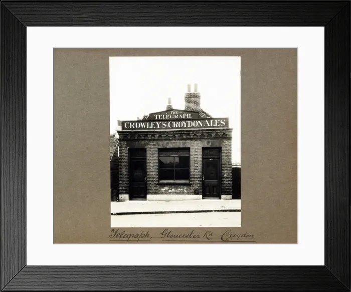 Framed Print : Photograph of Telegraph PH, Croydon, Surrey Framed Print : Photograph of Telegraph PH, Croydon, Surrey