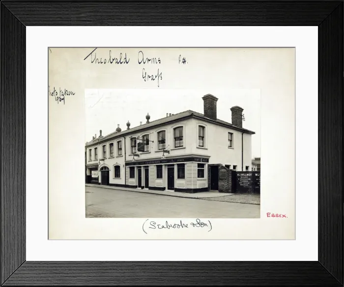 Framed Print : Photograph of Theobald Arms, Grays, Essex Framed Print : Photograph of Theobald Arms, Grays, Essex