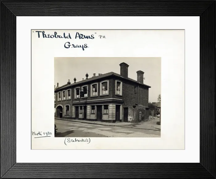 Framed Print : Photograph of Theobald Arms, Grays, Essex Framed Print : Photograph of Theobald Arms, Grays, Essex
