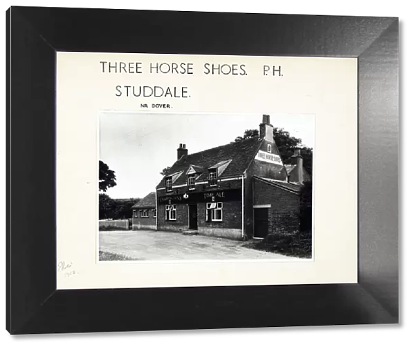 Photograph of Three Horse Shoes PH, Studdal, Kent