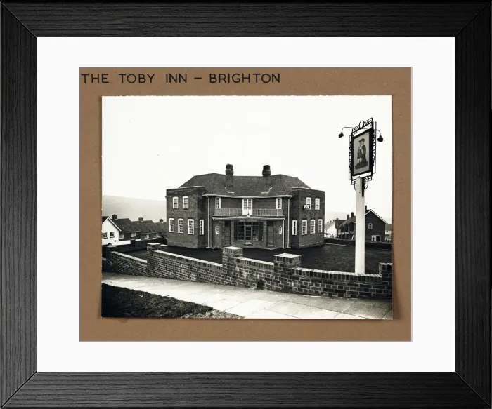 Framed Print : Photograph of Toby Inn, Brighton, Sussex Framed Print : Photograph of Toby Inn, Brighton, Sussex