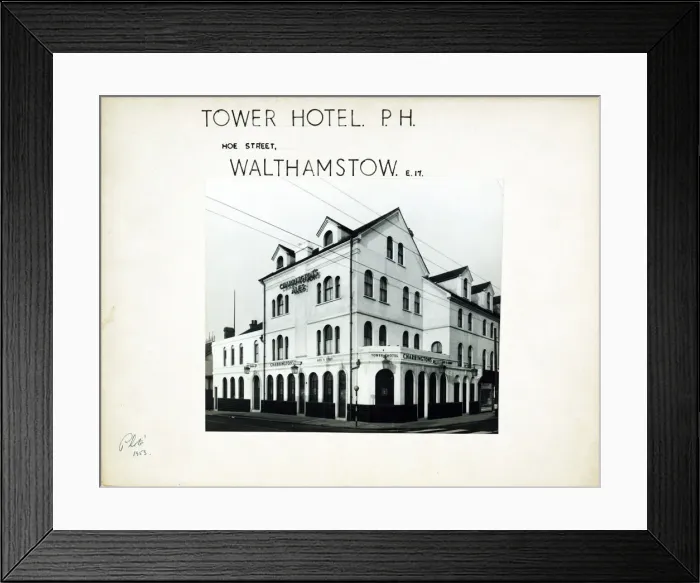 Framed Print : Photograph of Tower Hotel, Walthamstow, London Framed Print : Photograph of Tower Hotel, Walthamstow, London