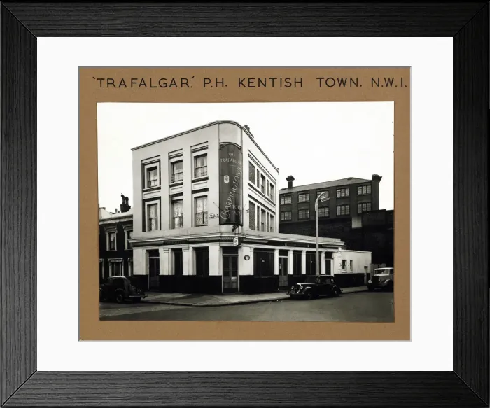 Framed Print : Photograph of Trafalgar PH, Kentish Town, London Framed Print : Photograph of Trafalgar PH, Kentish Town, London