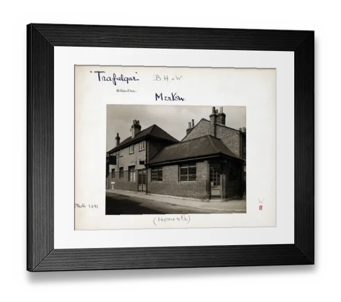 Framed Print : Photograph of Trafalgar PH, Merton, London Framed Print : Photograph of Trafalgar PH, Merton, London