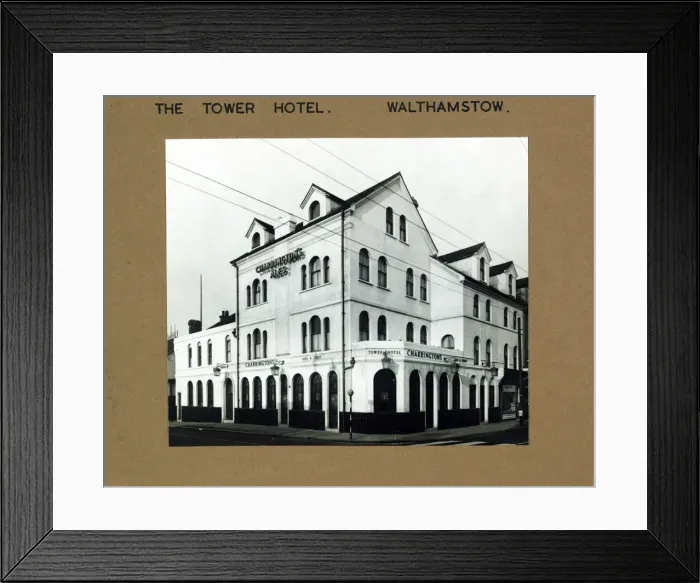 Framed Print : Photograph of Tower Hotel, Walthamstow, London Framed Print : Photograph of Tower Hotel, Walthamstow, London