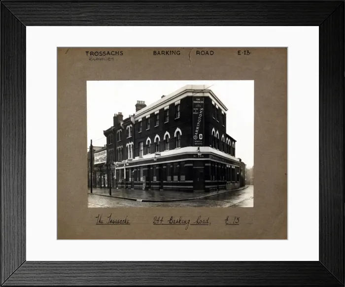Framed Print : Photograph of Trossachs PH, Barking, Essex Framed Print : Photograph of Trossachs PH, Barking, Essex