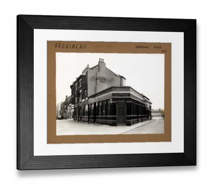 Framed Print : Photograph of Trossachs PH, Barking, Essex Framed Print : Photograph of Trossachs PH, Barking, Essex