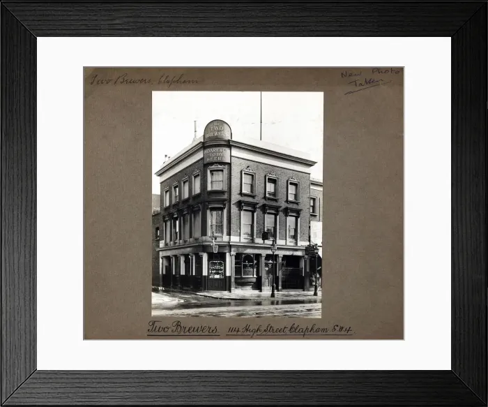 Framed Print : Photograph of Two Brewers PH, Clapham, London Framed Print : Photograph of Two Brewers PH, Clapham, London