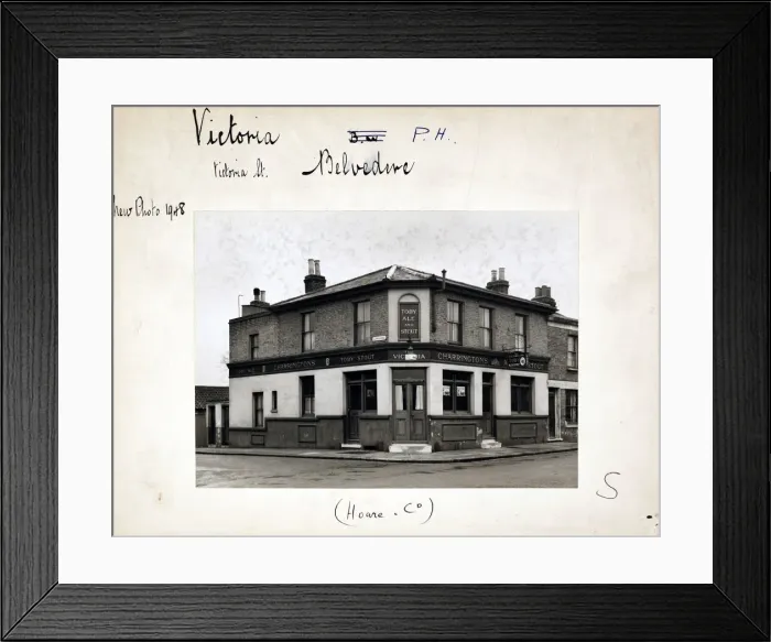 Framed Print : Photograph of Victoria PH, Belvedere, Greater London Framed Print : Photograph of Victoria PH, Belvedere, Greater London