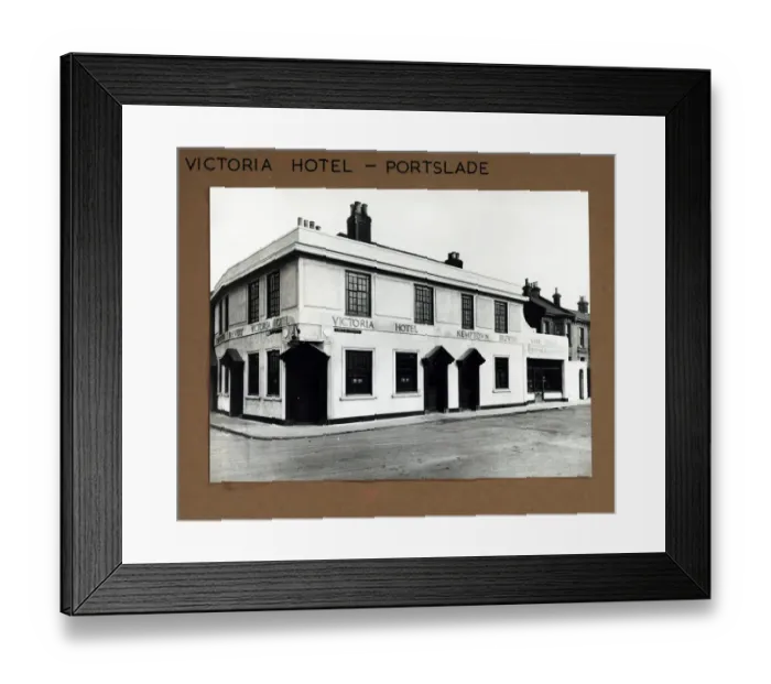 Framed Print : Photograph of Victoria Hotel, Portslade, Sussex Framed Print : Photograph of Victoria Hotel, Portslade, Sussex