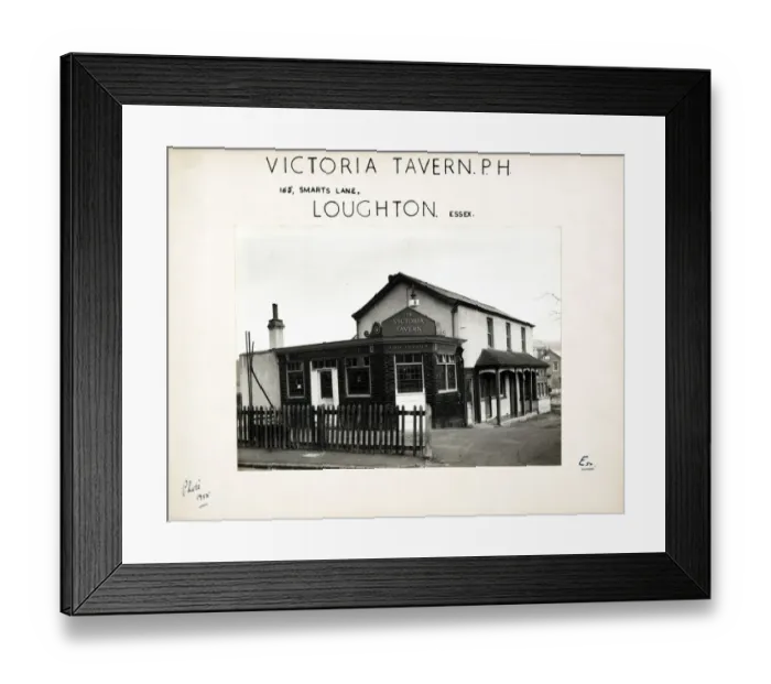 Framed Print : Photograph of Victoria Tavern, Loughton, Essex Framed Print : Photograph of Victoria Tavern, Loughton, Essex