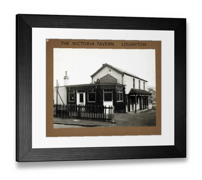 Framed Print : Photograph of Victoria Tavern, Loughton, Essex Framed Print : Photograph of Victoria Tavern, Loughton, Essex