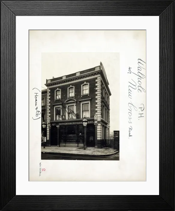 Framed Print : Photograph of Walpole Arms, New Cross, London Framed Print : Photograph of Walpole Arms, New Cross, London
