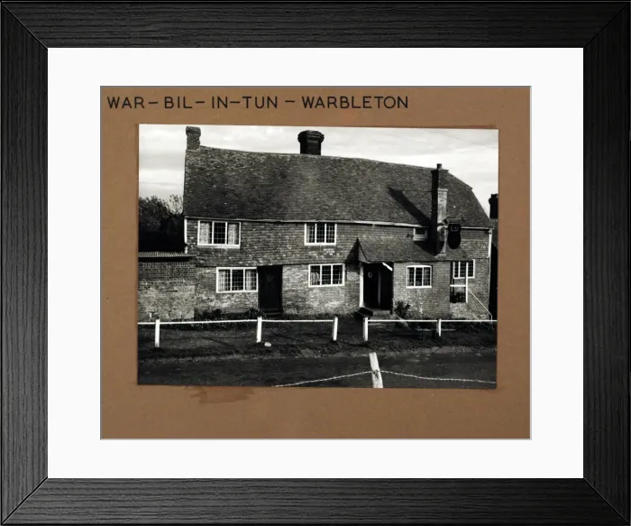 Framed Print : Photograph of War Bil In Tun PH, Warbleton, Sussex Framed Print : Photograph of War Bil In Tun PH, Warbleton, Sussex