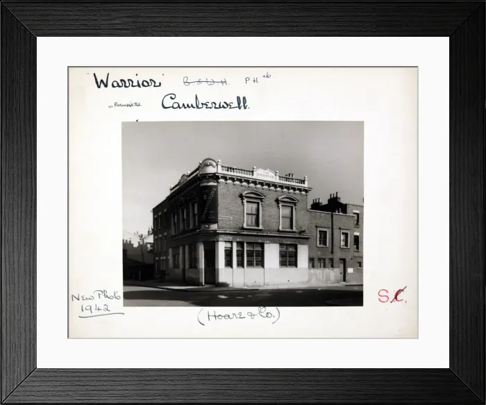 Framed Print : Photograph of Warrior PH, Camberwell, London Framed Print : Photograph of Warrior PH, Camberwell, London