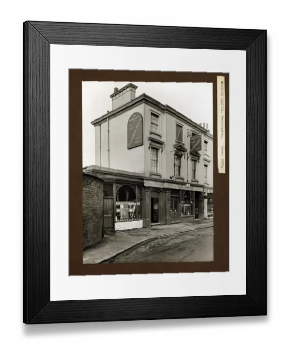 Framed Print : Photograph of Warwick Castle PH, Paddington, London Framed Print : Photograph of Warwick Castle PH, Paddington, London