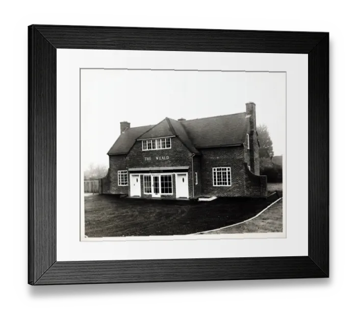 Framed Print : Photograph of Weald PH, Burgess Hill, Sussex Framed Print : Photograph of Weald PH, Burgess Hill, Sussex