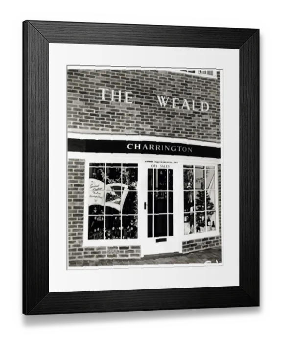 Framed Print : Photograph of Weald PH, Burgess Hill, Sussex Framed Print : Photograph of Weald PH, Burgess Hill, Sussex
