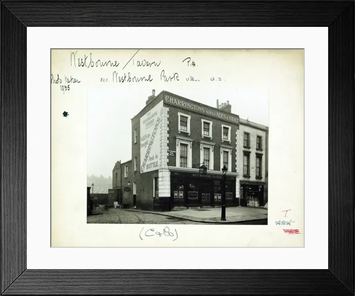 Framed Print : Photograph of Westbourne Tavern, Westbourne Park, London Framed Print : Photograph of Westbourne Tavern, Westbourne Park, London